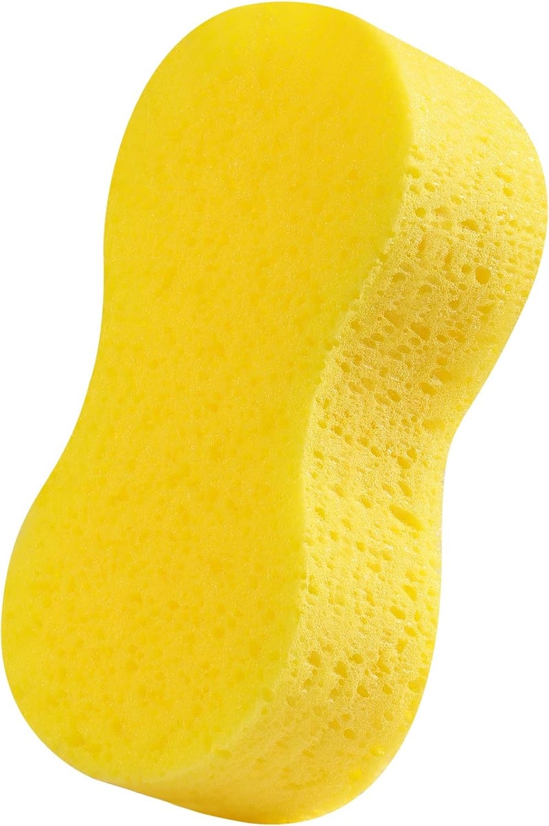 Temede Car Wash Sponge, Car Cleaning Large Sponges, All Purpose Sponges for Cleaning, Easy Grip Thick Foam Scrubber, Giant Bone Sponge for Kitchen, Bathroom, Household Clean - Image 1
